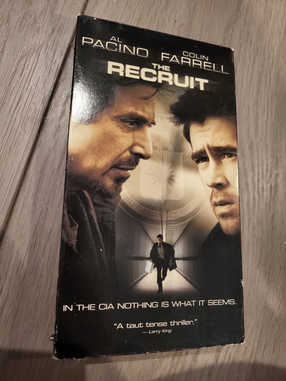 The Recruit VHS Al Pacino Colin Farrell 2003